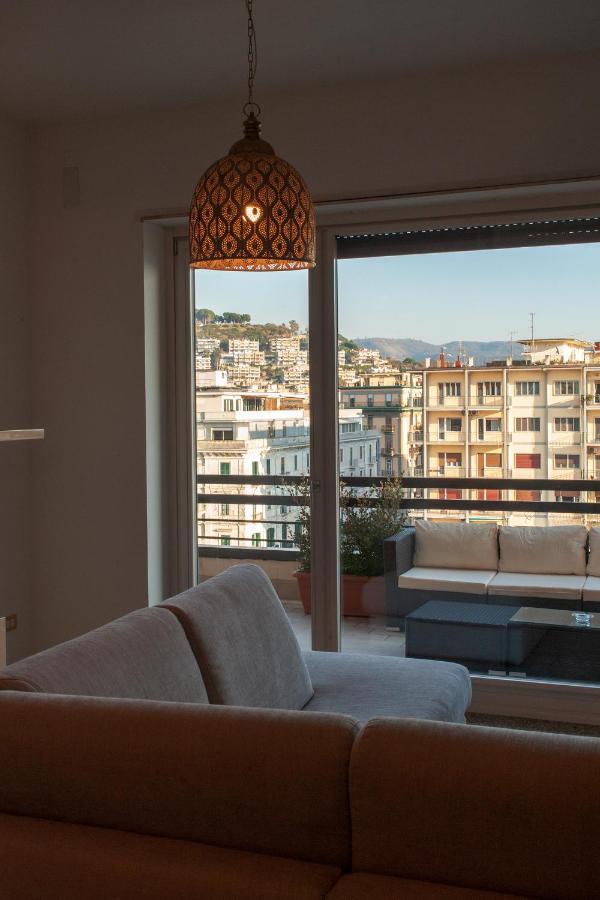 Mareluna Penthouse - Luxury Rooftop Salerno Exterior foto