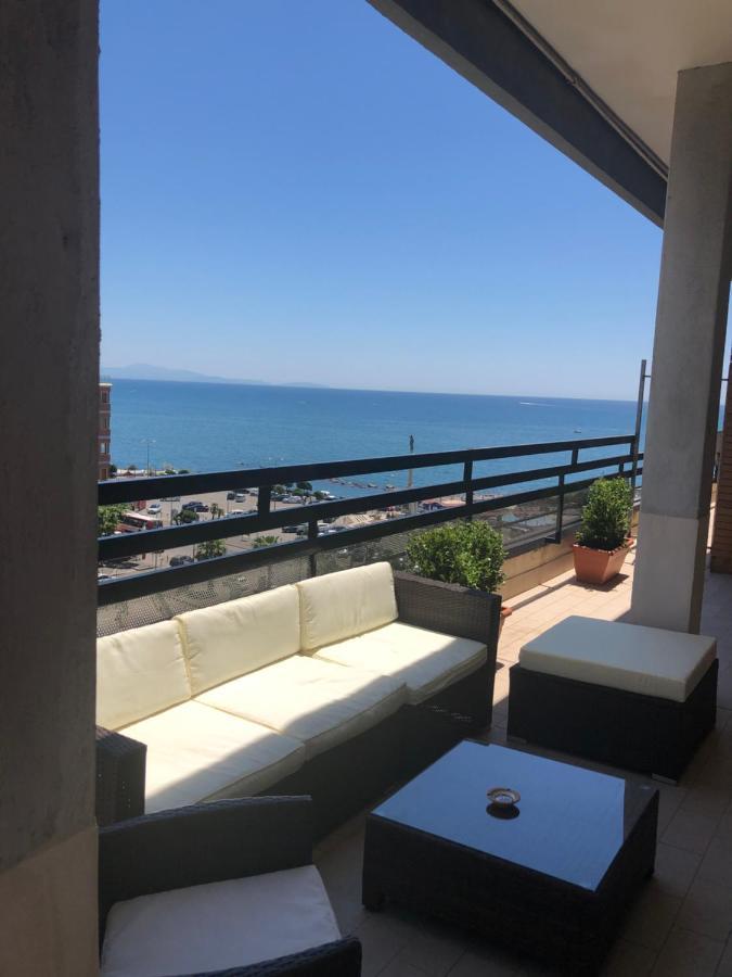Mareluna Penthouse - Luxury Rooftop Salerno Exterior foto